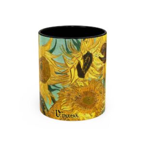 Sunflower (1888) | Van Gogh | Coffee Mug | Two Tone