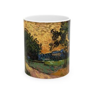 Sunset at Twilight (1890) | Van Gogh Mug