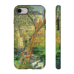 The Garden at VÃ©theuil Phone Case(1889) | | Oscar Claude Monet Phone Case | Mazevoo Phone Case
