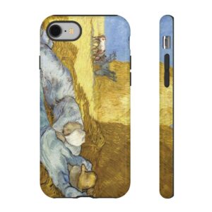 The Siesta Phone Case (1889) | Vincent Van Gogh Phone Case | Mazevoo Tough Case