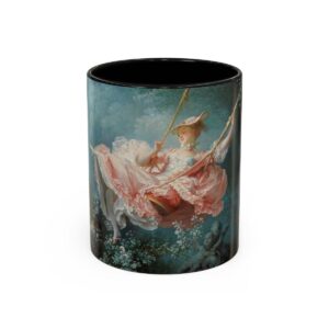 The Swing Mug (1767) | Jean-HonorÃ© Fragonard Mug | 11 oz Ceramic Coffee Mug Cup Drinkware Classic Gift for Mom & Women Merchandise stuff