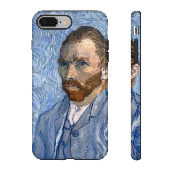 Van Gogh Self Portrait Phone Case (1889) | Vincent Van Gogh Phone Case | Mazevoo Tough Case - Image 3