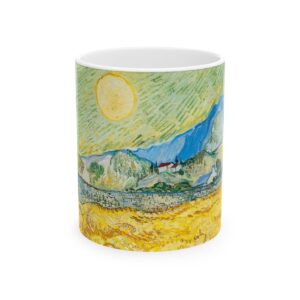 Wheatfield Mug (1889) | Van Gogh Mug |