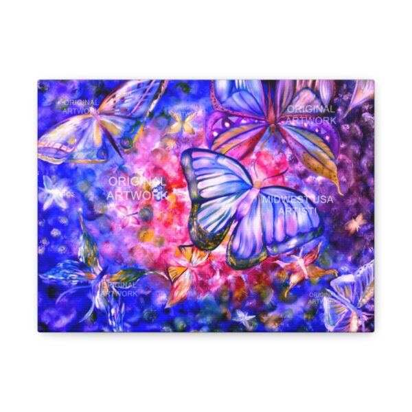 Whispering Butterflies | Stretched Canvas