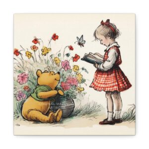 Winnie the Pooh: Magical Meadow | Stretched Canvas