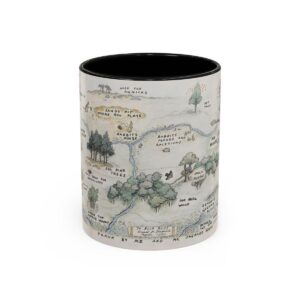 Winnie the Pooh Map Mug