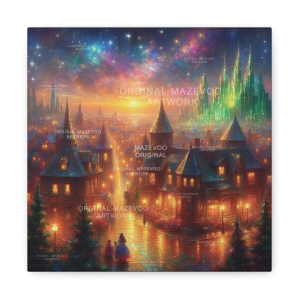 Wizard of Oz: Emerald Twilight | Stretched Canvas