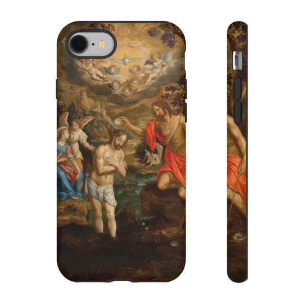 Baptism of Christ By Hendrik De Clerck Phone Case (17th Cent.) - Image 2