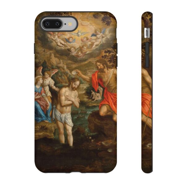 Baptism of Christ By Hendrik De Clerck Phone Case (17th Cent.) - Image 4