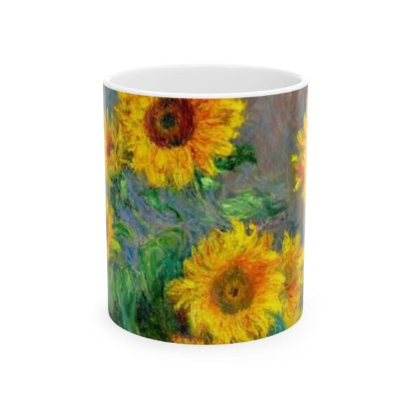 Bouquet of Sunflowers Mug (1881) | Claude Monet Coffee Mug