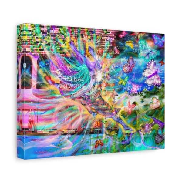 Butterfly Ballet | Stretched Canvas - Image 2