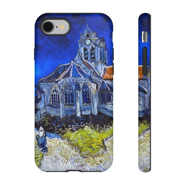 Church at Auvers Phone Case (1890) | Vincent van Gogh Phone Case | Mazevoo Tough Case - Image 2