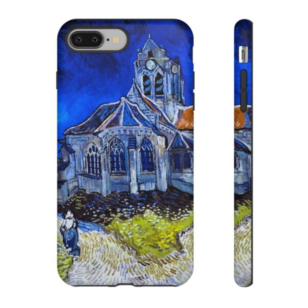 Church at Auvers Phone Case (1890) | Vincent van Gogh Phone Case | Mazevoo Tough Case - Image 4