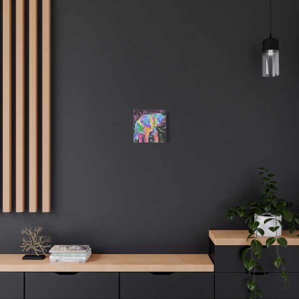 Elephant Fantasia | Stretched Canvas - Image 4