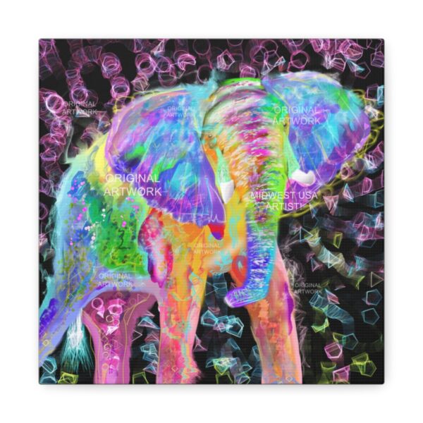 Elephant Fantasia | Stretched Canvas