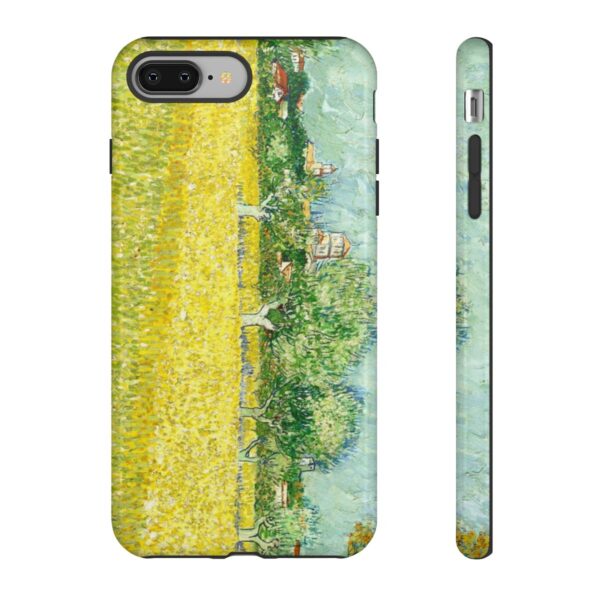 Field with Irises near Arles Phone Case (1888) | Van Gogh Phone Case - Image 3