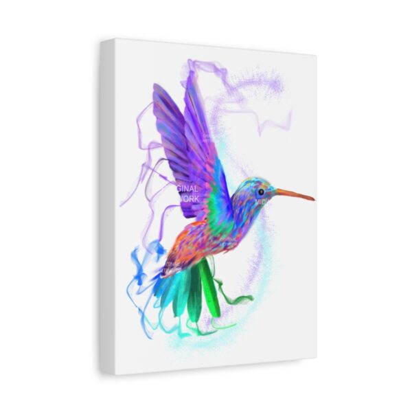 Hummingbird's Glow | Stretched Canvas - Image 2