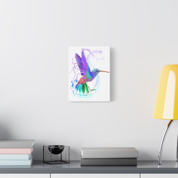 Hummingbird's Glow | Stretched Canvas - Image 3