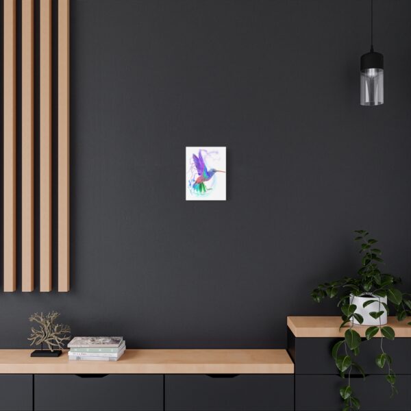 Hummingbird's Glow | Stretched Canvas - Image 4