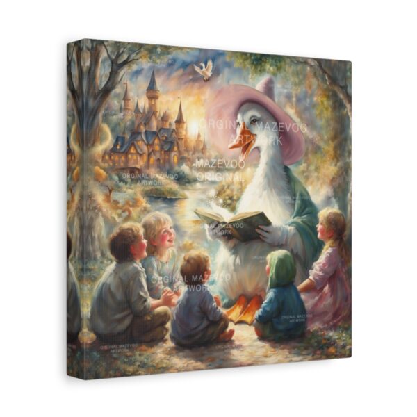 Mother Goose: Magical Story Time | Stretched Canvas - Image 2