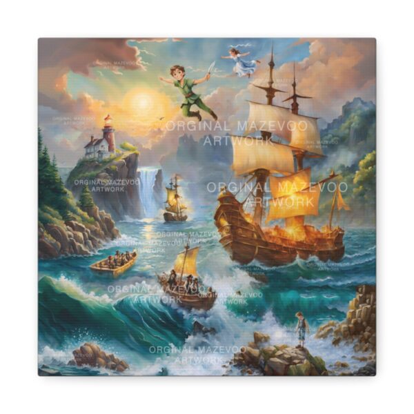 Peter Pan: Adventures in Neverland | Stretched Canvas