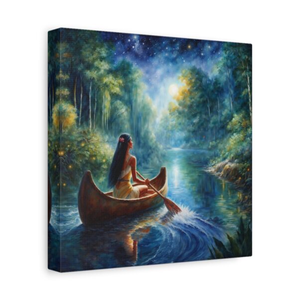 Pocahontas: Twilight Voyage Stretched Canvas - Image 2