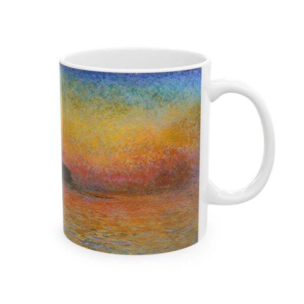 San Giorgio Maggiore at Dusk Mug (1908) | Claude Monet Coffee Mug - Image 4