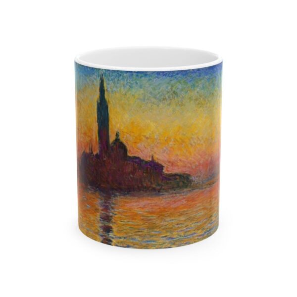 San Giorgio Maggiore at Dusk Mug (1908) | Claude Monet Coffee Mug