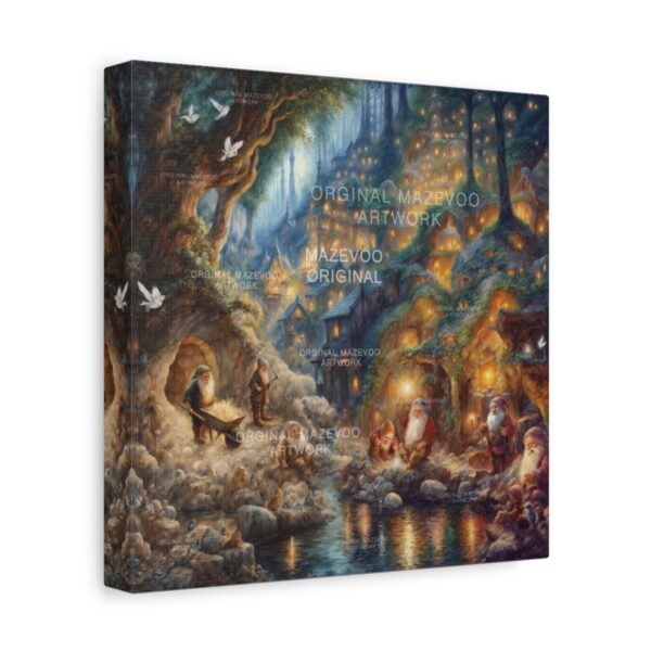 Snow White: Gems of the Seven Dwarfs | Stretched Canvas - Image 2