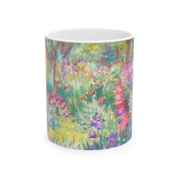 The Artist's Garden at Giverny Mug (1900) | Claude Monet Coffee Mug