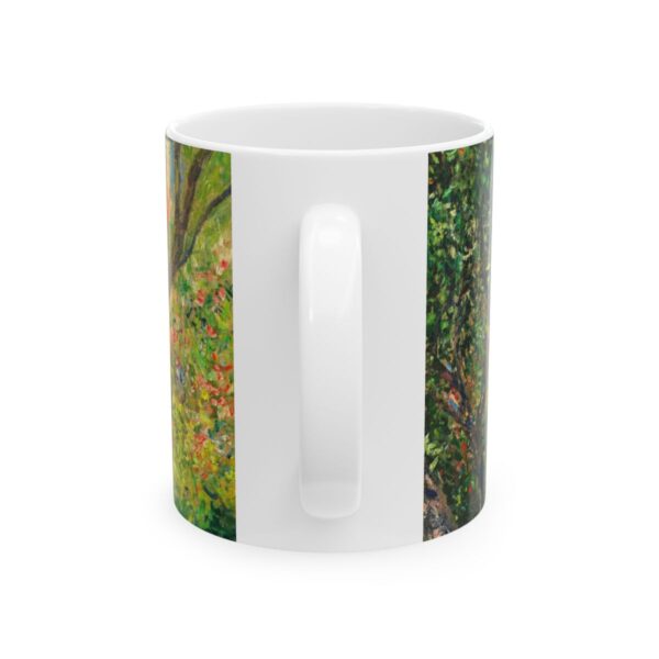 The Garden at VÃ©theuil Mug (1889) | Claude Monet Coffee Mug - Image 2