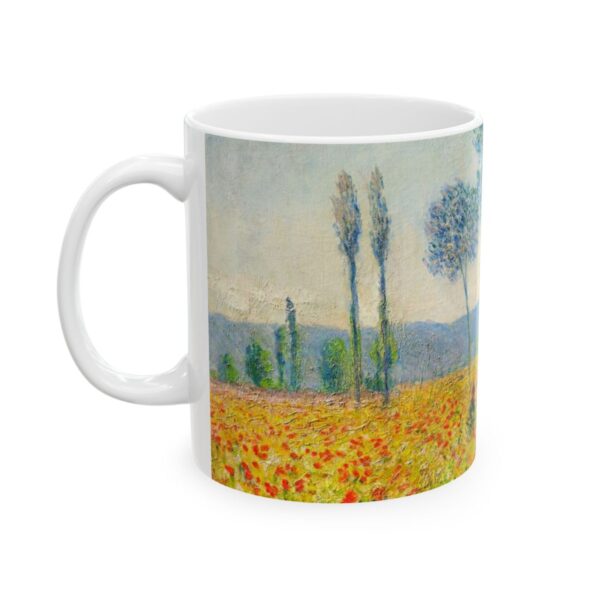 Under the Poplars Mug (1887) | Claude Monet Coffee Mug - Image 3