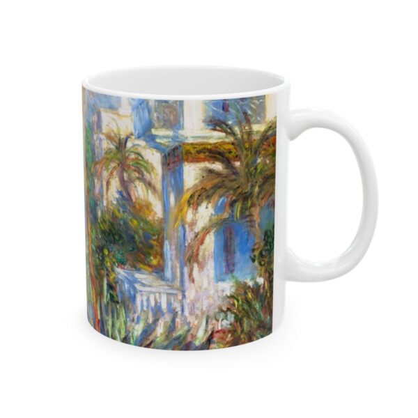 Villas at Bordighera Mug (1884) | Claude Monet Coffee Mug - Image 4