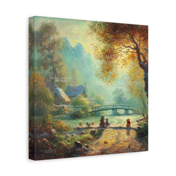 Winnie the Pooh: Reflections of the 100 Acre Wood | Stretched Canvas - Image 2