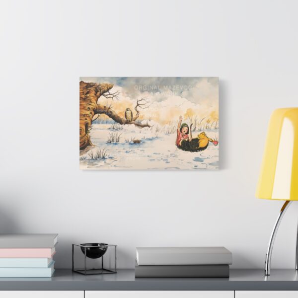 Winnie the Pooh: Umbrella Voyage | Stretched Canvas - Image 3