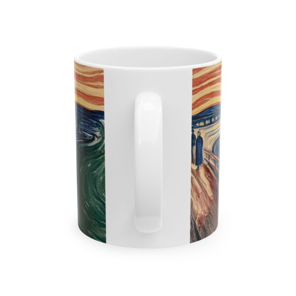 The Scream by Edvard Munch | Coffee Mug | 11 & 15 oz Mugs - Image 2