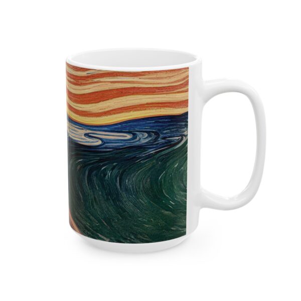 The Scream by Edvard Munch | Coffee Mug | 11 & 15 oz Mugs - Image 8