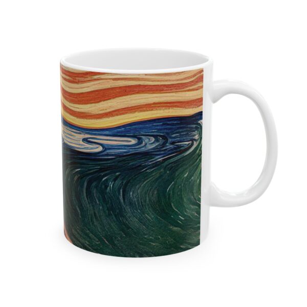 The Scream by Edvard Munch | Coffee Mug | 11 & 15 oz Mugs - Image 4