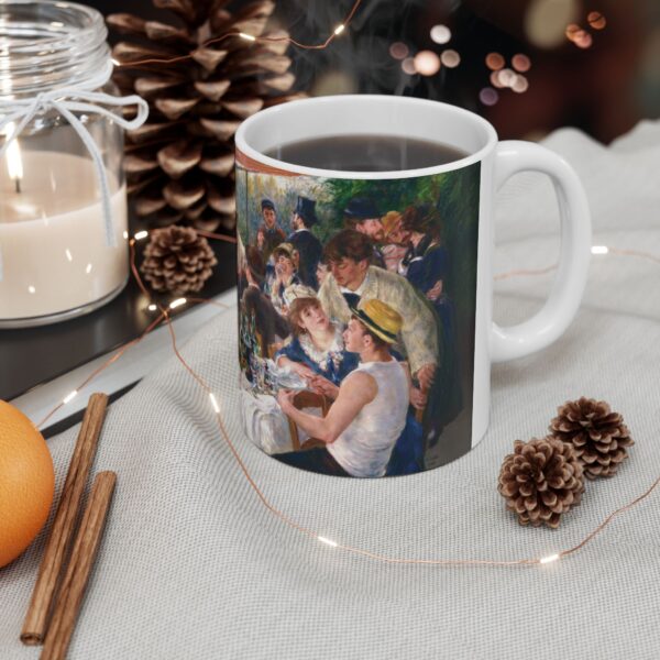 Luncheon of the Boating Party Coffee Mug | Renoir Coffee Mug | - Image 4