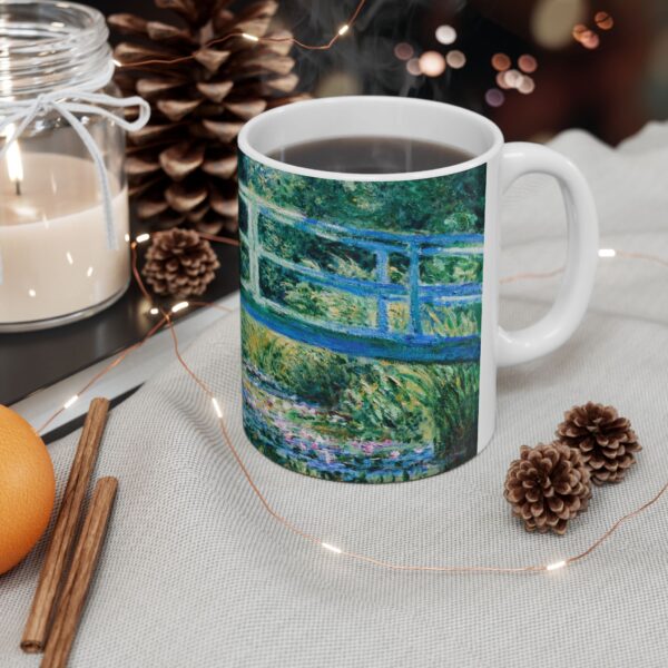 Water Lilies and Japanese Bridge | Claude Monet | 11 & 15 oz - Image 3