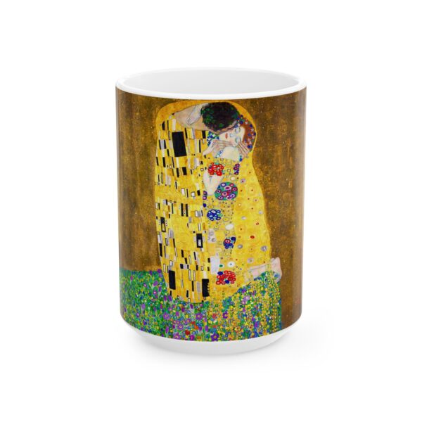 The Kiss Mug  (1907) | Gustav Klimt (Der Kuss) | Coffee Mug - Image 3