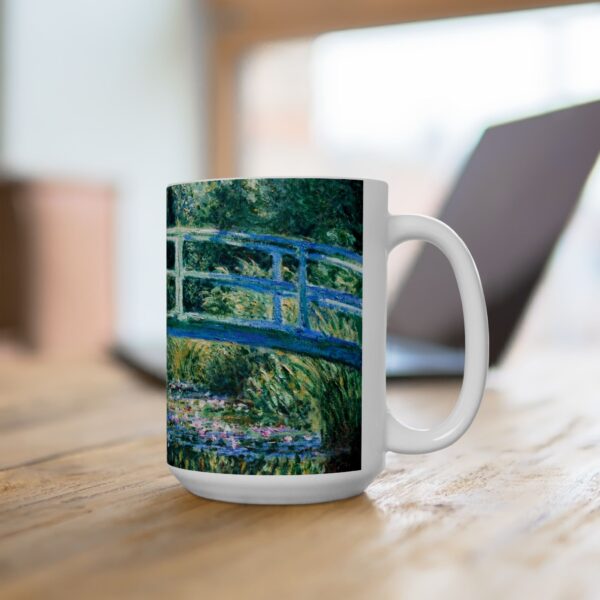 Water Lilies and Japanese Bridge | Claude Monet | 11 & 15 oz - Image 6