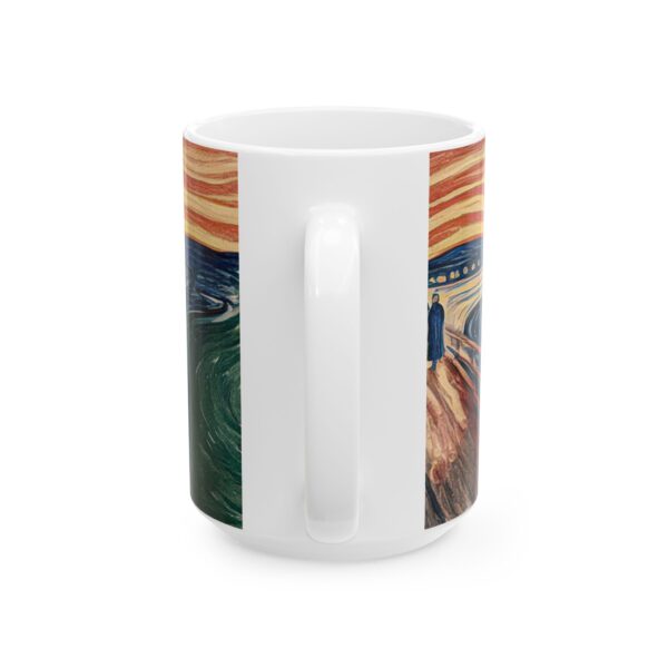 The Scream by Edvard Munch | Coffee Mug | 11 & 15 oz Mugs - Image 6