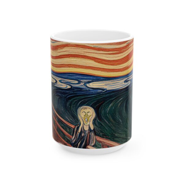 The Scream by Edvard Munch | Coffee Mug | 11 & 15 oz Mugs - Image 5