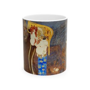 Beethoven Frieze Mug (1902) | Gustav Klimt Coffee Mug 11 & 15 oz |