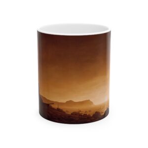 Cape Arkona Mug | Caspar David Friedrich Coffee Mug | Famous painting Aesthetic Cup | Scenic Sunset