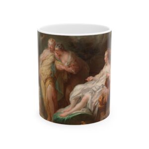 Psyche showing her Sisters her Gifts from Cupid Mug (1753) | Jean-Honoré Fragonard Coffee Mug 11 & 15 oz |