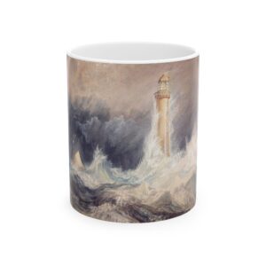 Bell Rock Lighthouse Mug (1819) | J. M. W. Turner Coffee Mug