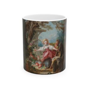 Blind-Mans Buff Mug (1752) | Jean-Honoré Fragonard Coffee Mug 11 & 15 oz |