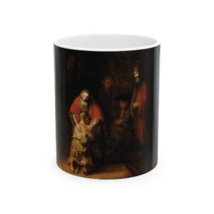 Return of the Prodigal Son Mug (1665) | Rembrandt Coffee Mug |